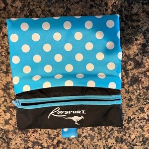 Blue Polka Dot Pouch